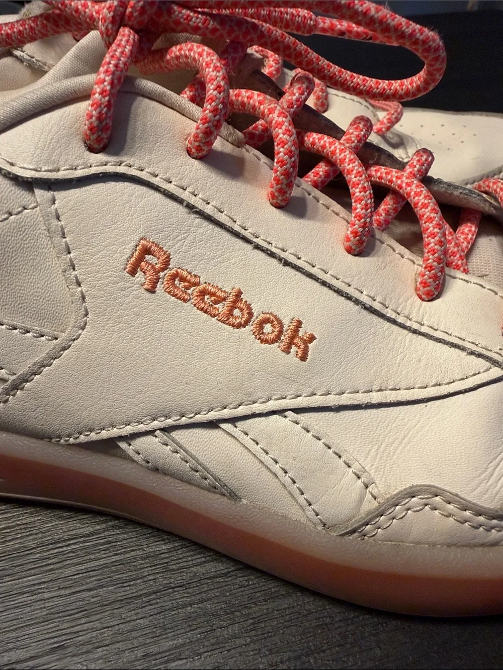 Reebok Club C Legacy “Chalk/Aura Orange” (Style Code H68008)